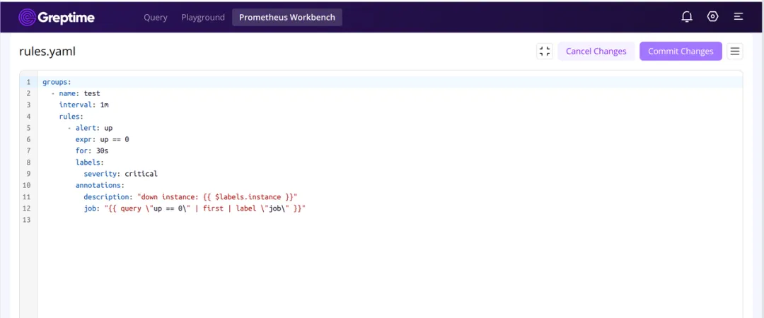 (图 3:File View in GreptimeCloud)