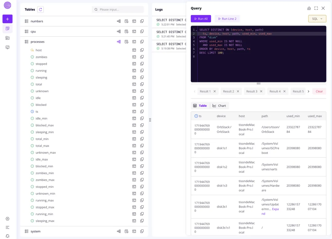 使用 SQL 查询数据