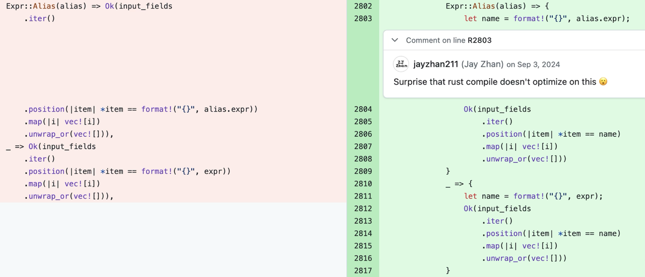 常量提升优化示例